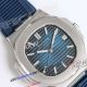 ppf clone Patek Philippe Nautilus 5711 blue face strap watch (3)_th.jpg